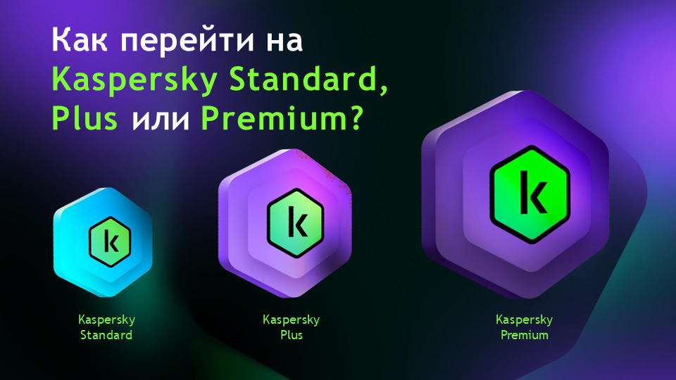 Как перейти на Kaspersky Standard, Plus или Premium?